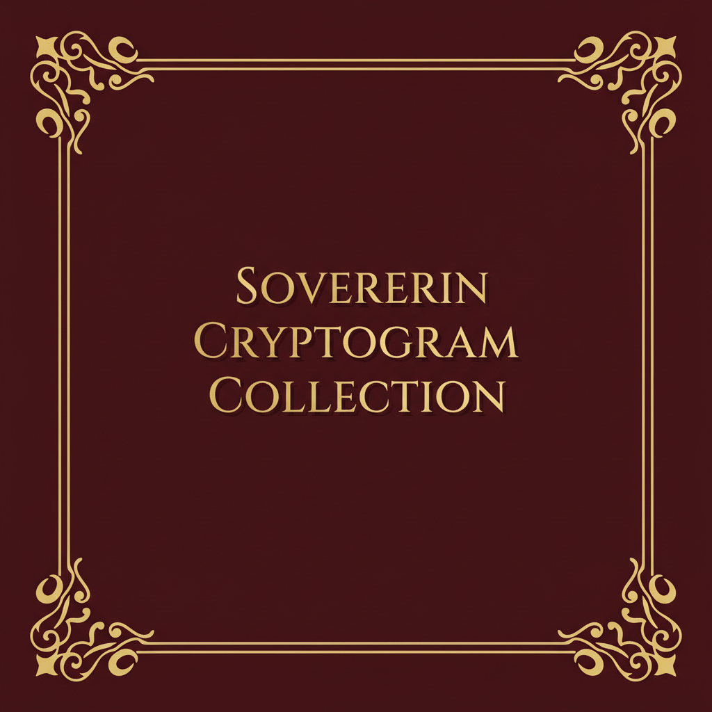 Sovereign Cryptogram Collection Cover