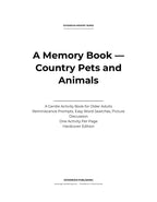 A Memory Book — Country Pets and Animals — Digital Edition