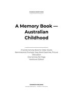 A Memory Book — An Australian Childhood — Digital Edition