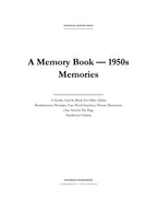 A Memory Book — 1950s Memories — Digital Edition