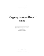 Cryptograms — Oscar Wilde — Digital Edition
