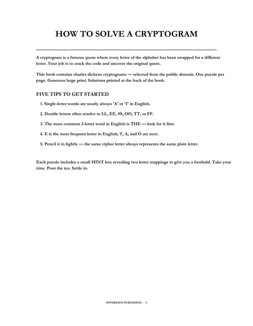 Cryptograms — Charles Dickens — Digital Edition