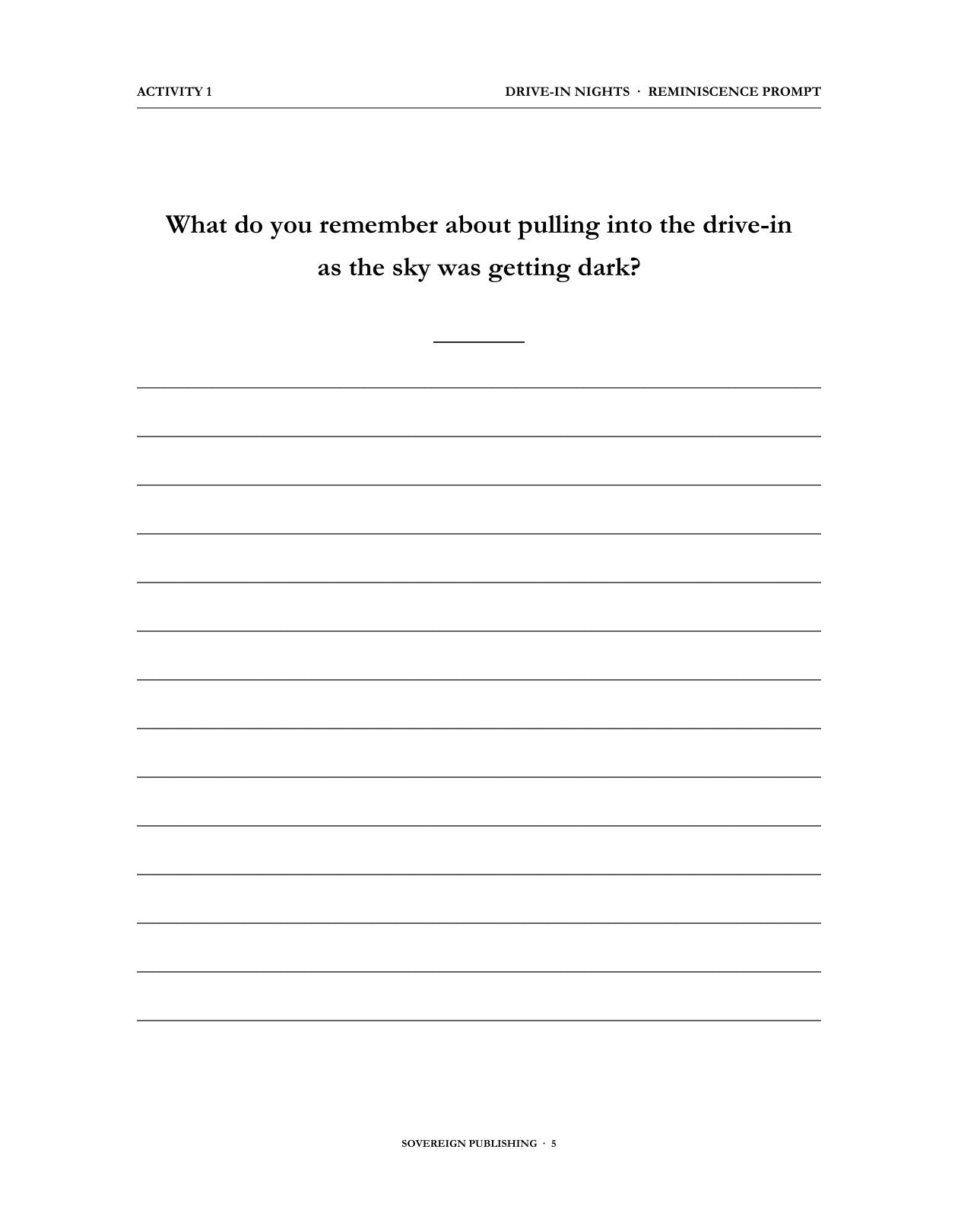 A Memory Book — 1950s Memories — Digital Edition