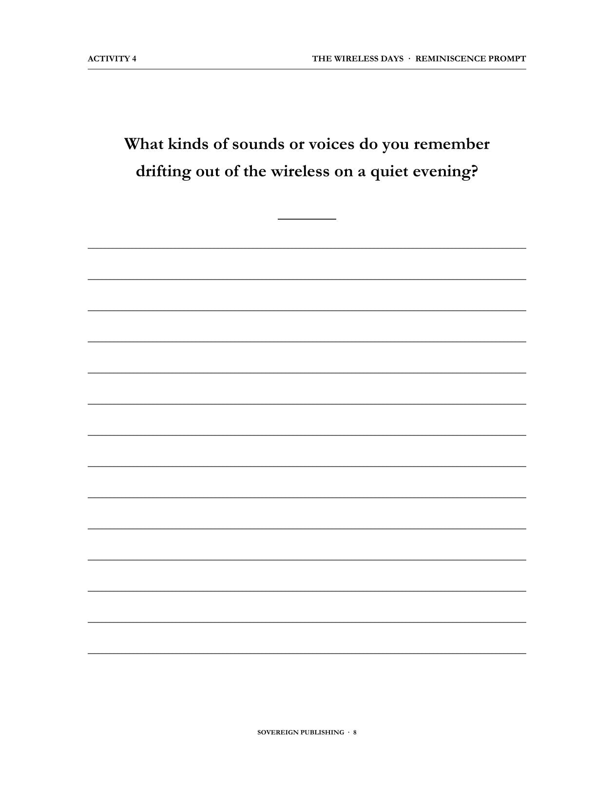 A Memory Book — 1960s Memories — Digital Edition
