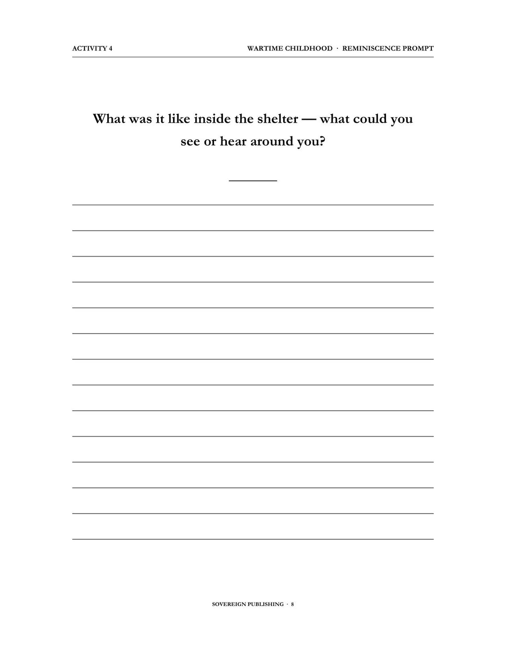 A Memory Book — 1940s Memories — Digital Edition