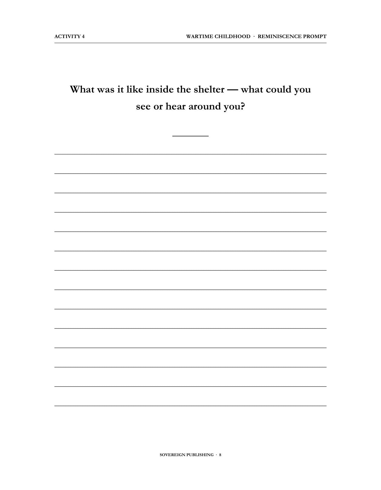 A Memory Book — 1940s Memories — Digital Edition