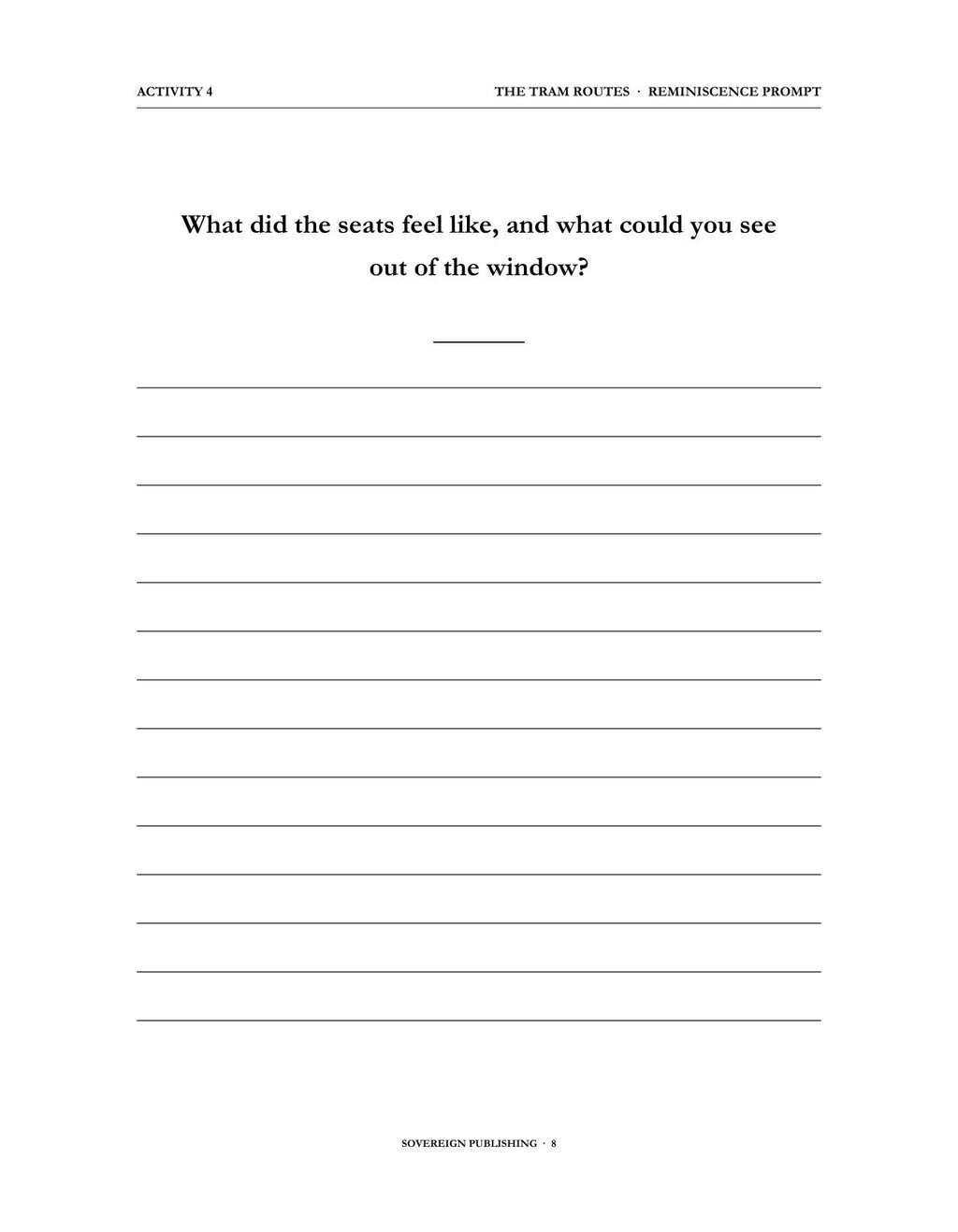 A Memory Book — A City Childhood — Digital Edition