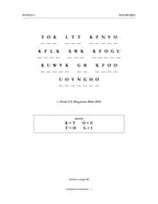 Cryptograms — Psalms (KJV) — Digital Edition