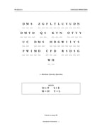 Cryptograms — Lincoln Speeches — Digital Edition