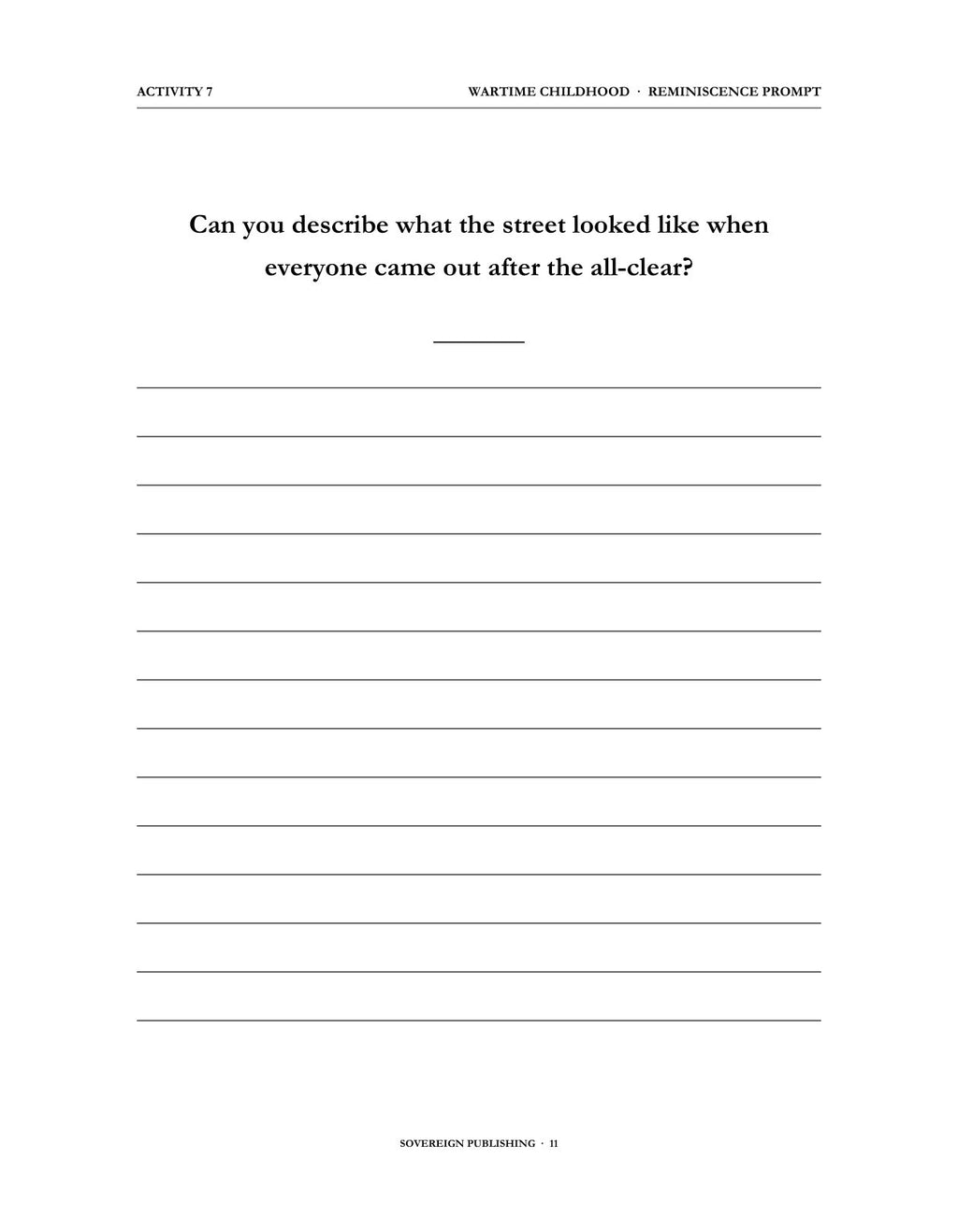 A Memory Book — 1940s Memories — Digital Edition