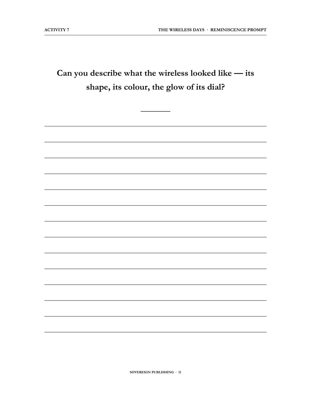 A Memory Book — 1960s Memories — Digital Edition