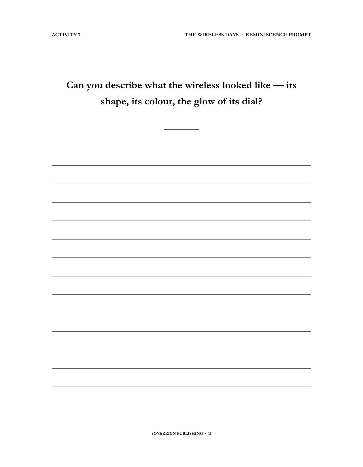 A Memory Book — 1960s Memories — Digital Edition