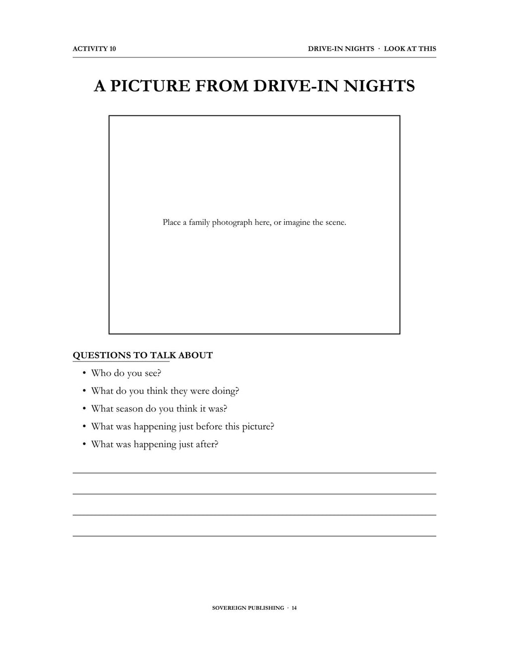 A Memory Book — 1950s Memories — Digital Edition