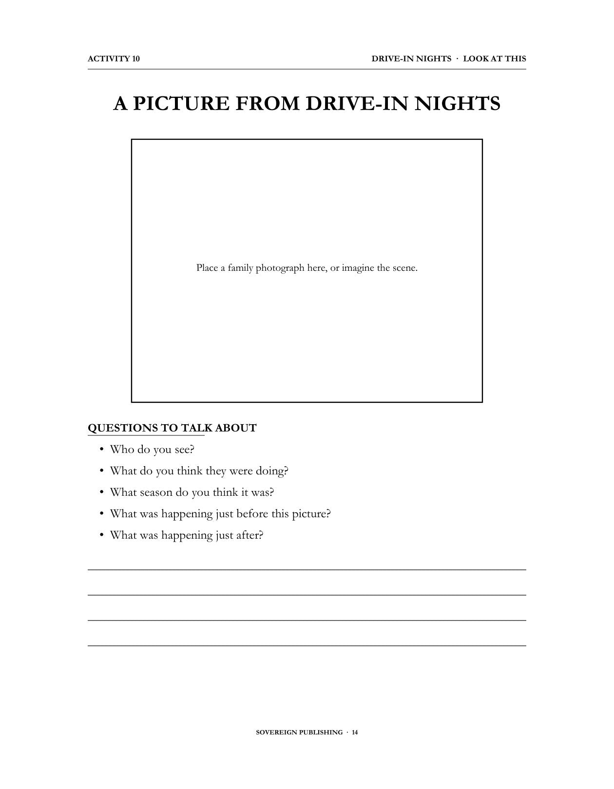 A Memory Book — 1950s Memories — Digital Edition
