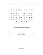 Cryptograms — Lincoln Speeches — Digital Edition