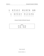 Cryptograms — Benjamin Franklin's Wisdom — Digital Edition