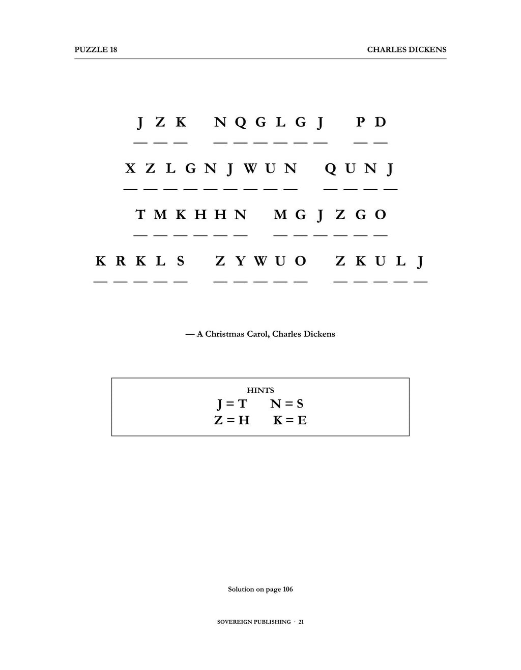 Cryptograms — Charles Dickens — Digital Edition