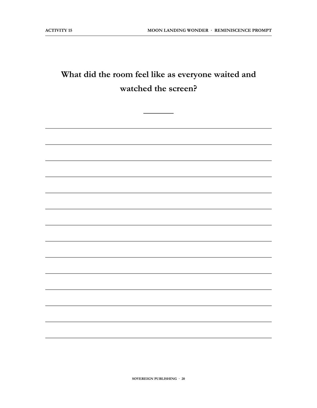 A Memory Book — 1960s Memories — Digital Edition