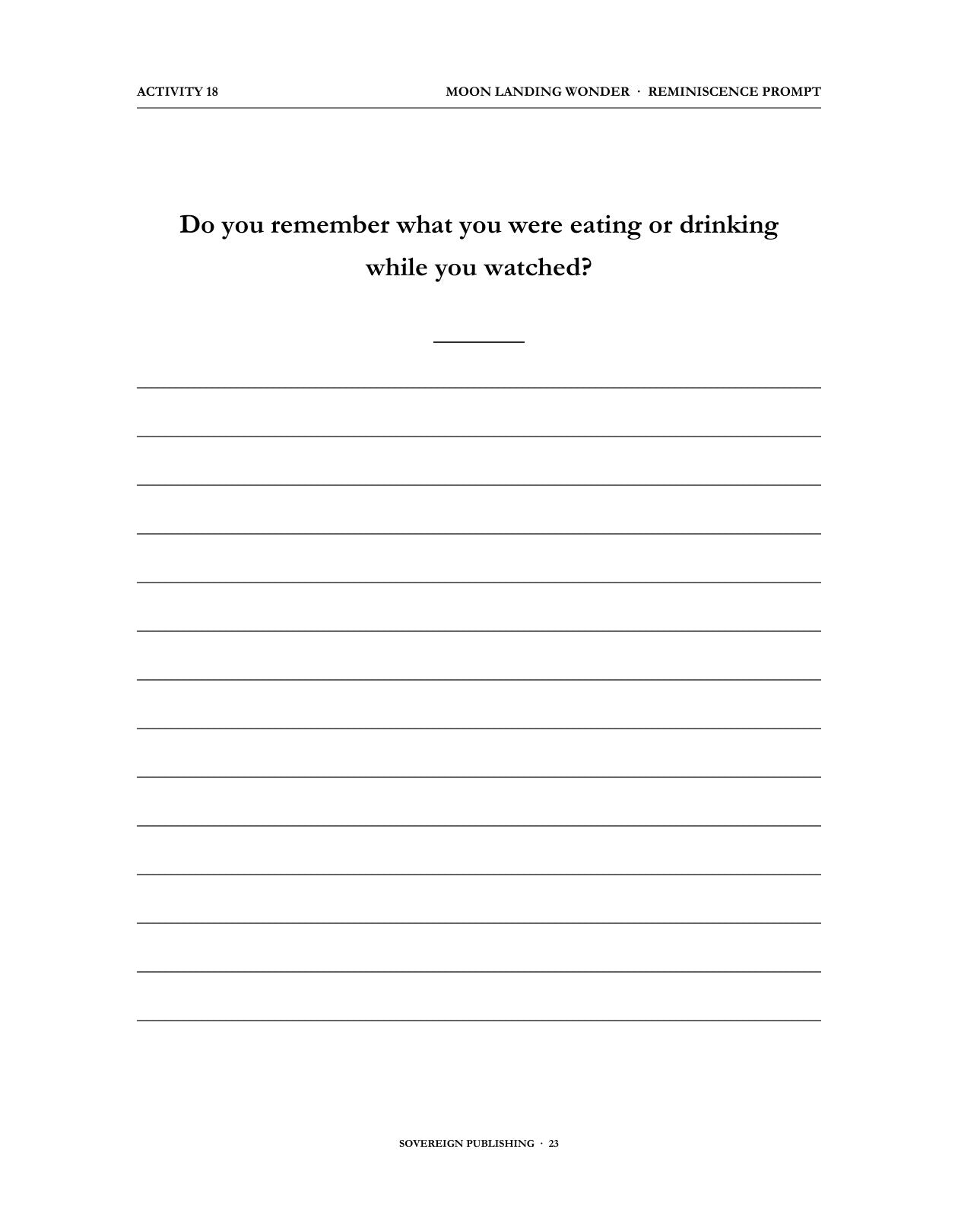 A Memory Book — 1960s Memories — Digital Edition