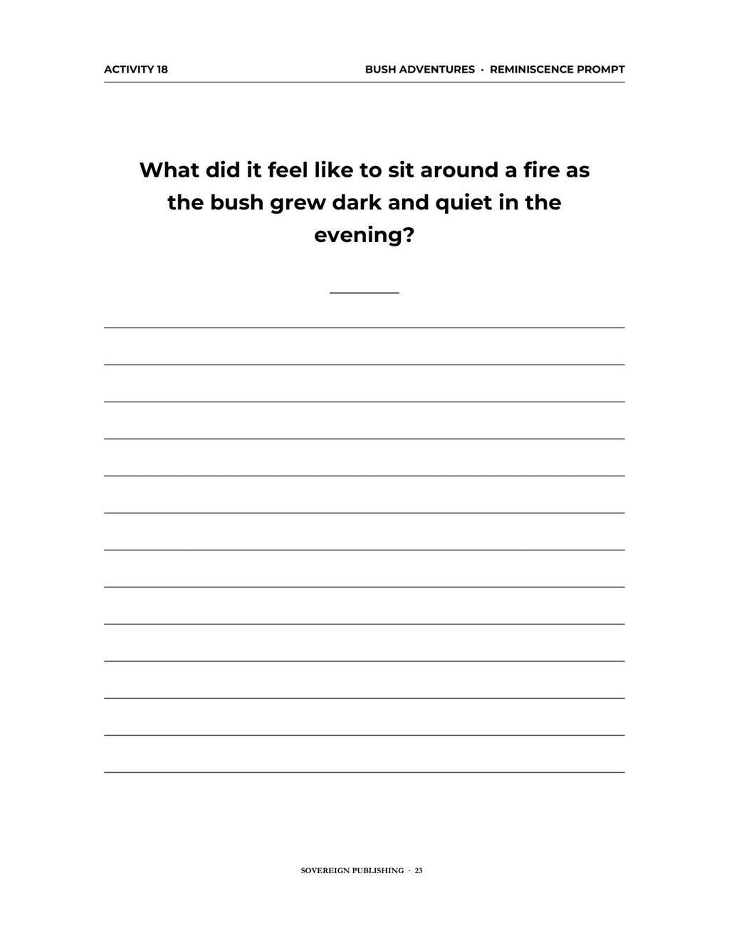 A Memory Book — An Australian Childhood — Digital Edition