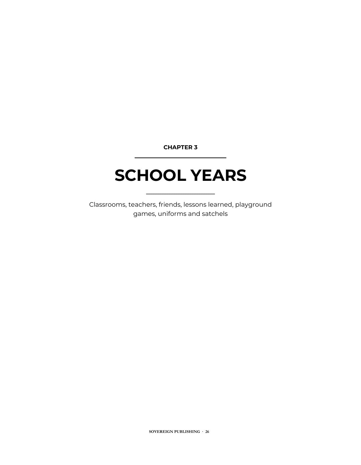 A Memory Book — An Australian Childhood — Digital Edition