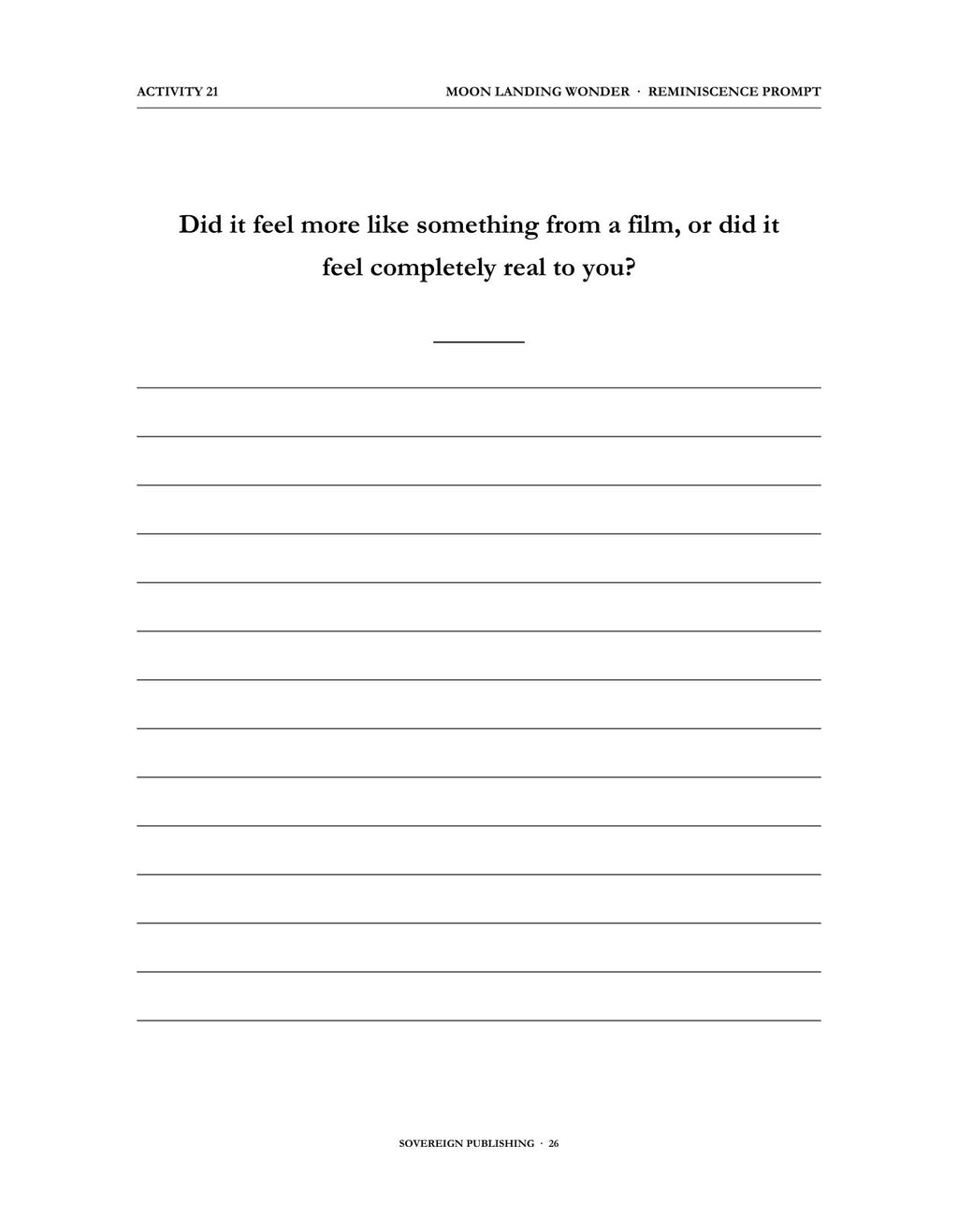 A Memory Book — 1960s Memories — Digital Edition
