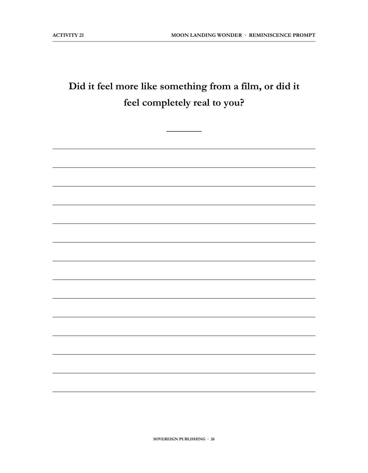 A Memory Book — 1960s Memories — Digital Edition