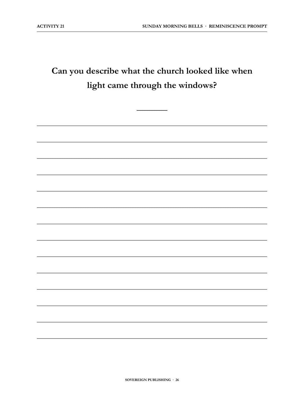 A Memory Book — Faith and Church — Digital Edition