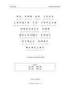 Cryptograms — Lincoln Speeches — Digital Edition