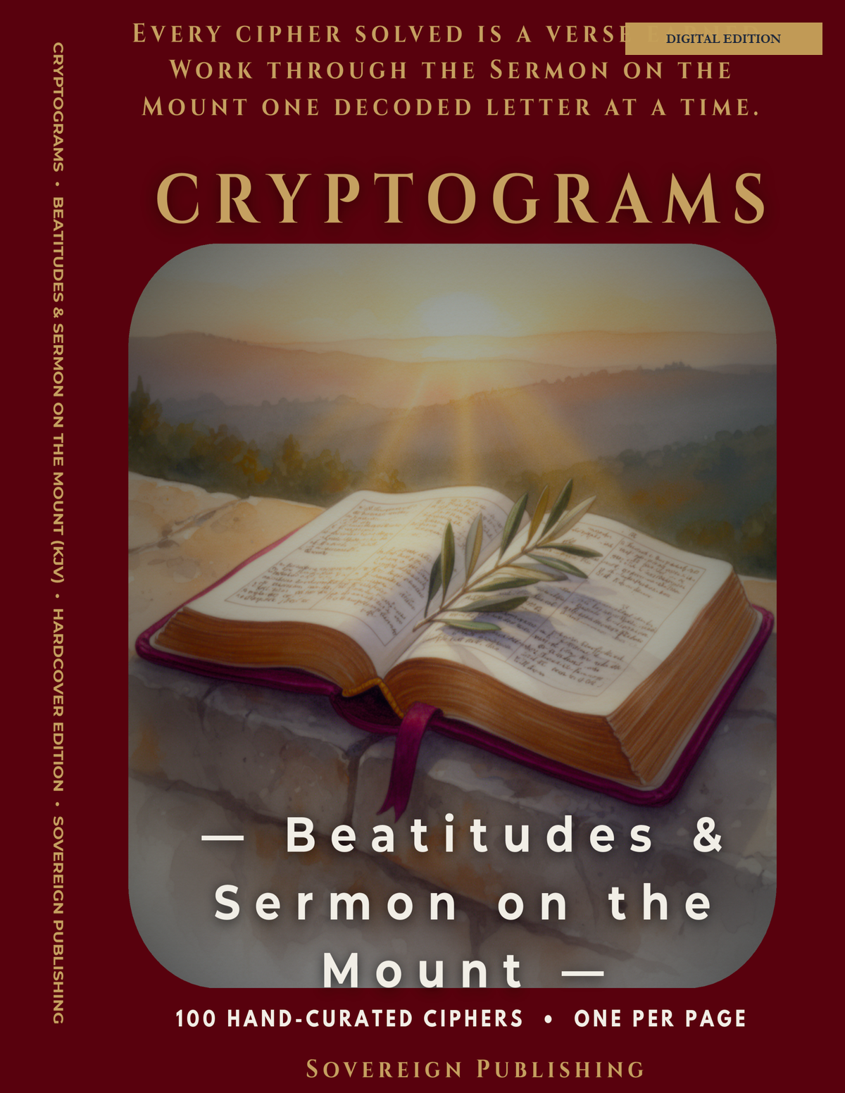 Cryptograms — Beatitudes & Sermon on the Mount — Digital Edition