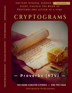 Cryptograms — Proverbs (KJV) — Digital Edition