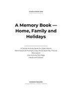 A Memory Book — Home, Family & Holidays — Digital Edition